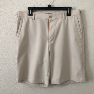 Peter Millar Wicking Light Tan Shorts